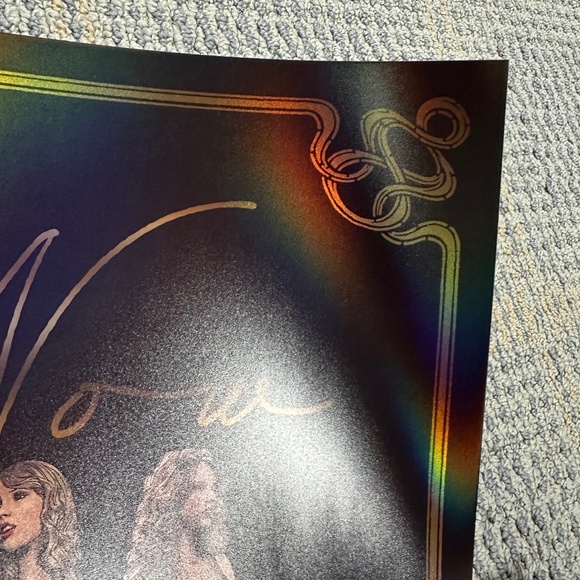 TAYLOR SWIFT Speak Now Taylor's Version Holographic Lithograph Poster 18"x24" - Picture 6 of 7